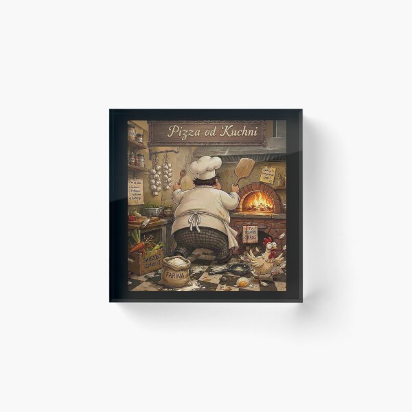 Item preview, Tu Rządzi Chaos - Pizza od Kuchni designed and sold by The store under the battleship :).