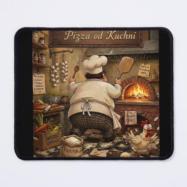 Item preview, Tu Rządzi Chaos - Pizza od Kuchni designed and sold by The store under the battleship :).