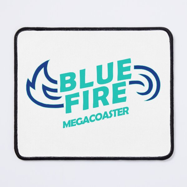 Item preview, Blue Fire Megacoaster Logo - Europa-Park Launch Coaster (Theme Park Fan Art) designed and sold by FoolishDreamers.