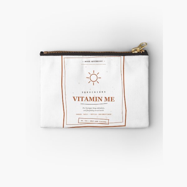 Item preview, Prescribed Vitamin Me Raw Stamped Self Care Label Design designed and sold by Mega-Shopping.