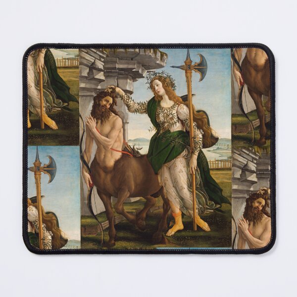 Item preview, Pallas and the Centaur Renaissance Allegory designed and sold by artofuniverse.