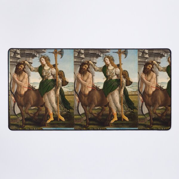 Item preview, Pallas and the Centaur Renaissance Allegory designed and sold by artofuniverse.