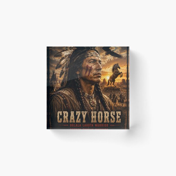 Item preview, Crazy Horse Lakota Warrior designed and sold by RabeART.