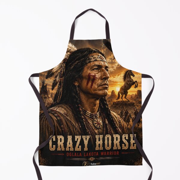 Item preview, Crazy Horse Lakota Warrior designed and sold by RabeART.