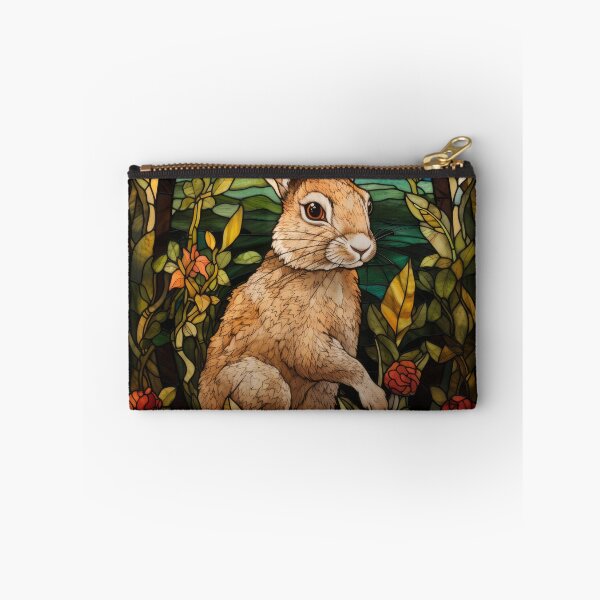 Item preview, Spring Hare Stained Glass Garden Design  designed and sold by pinkal.