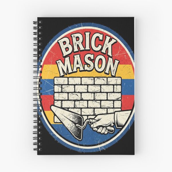 Item preview, Retro Brick Mason Vintage designed and sold by DKApparell.