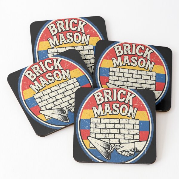 Item preview, Retro Brick Mason Vintage designed and sold by DKApparell.