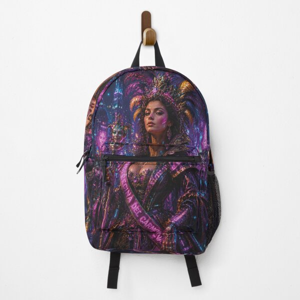 Item preview, Neon Queen of Carnival painting. designed and sold by GalleryKauffeld.