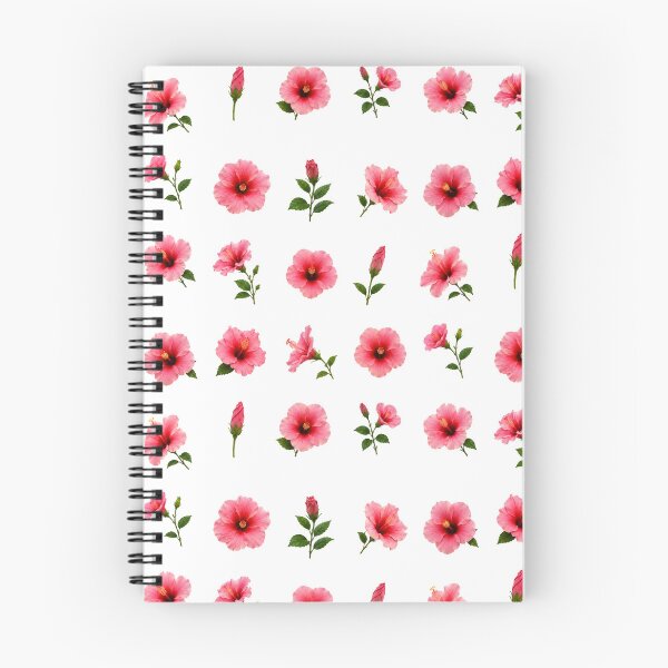 Item preview, Pink Hibiscus Flower Botanical Set Tropical Floral Elements Aesthetic designed and sold by Rehnair.
