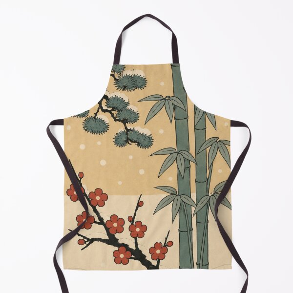 Item preview, Pine Bamboo and Plum in Snow — Nengajo No. 7 | Ukiyo-e Woodblock designed and sold by Planthem.