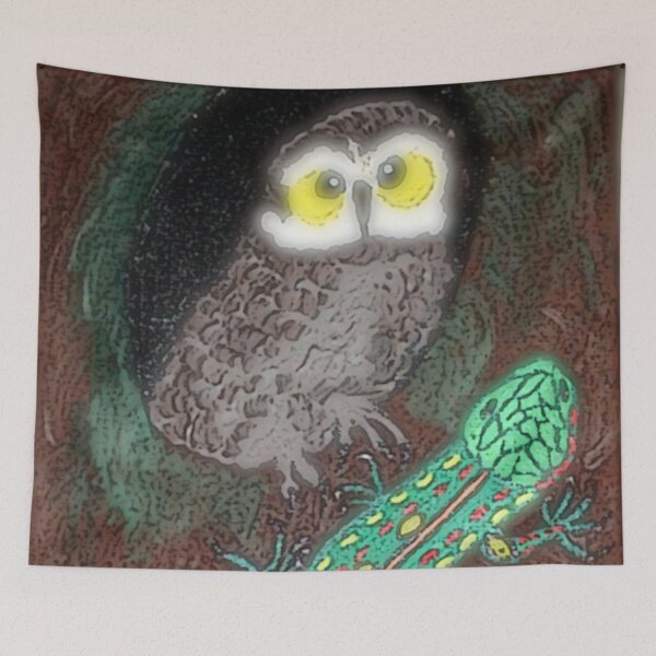Item preview, Owl 77 designed and sold by Gluecknika.