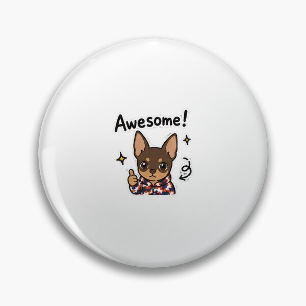 Item preview, Cute Miniature Pinscher Dog Cute Artwork designed and sold by Happyart2024.