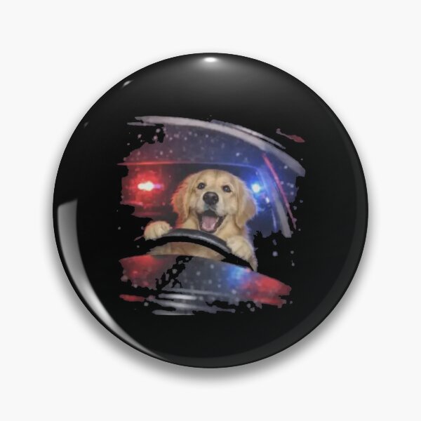 Item preview, Funny Golden Retriever Driving  designed and sold by Gbriel3.