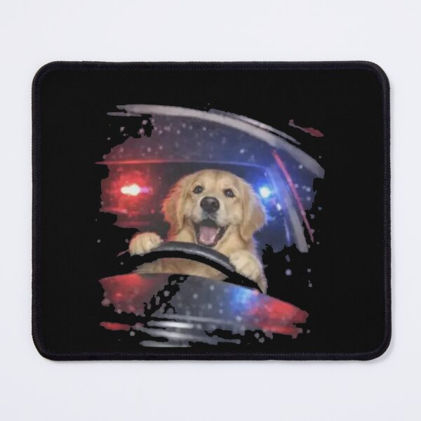 Item preview, Funny Golden Retriever Driving designed and sold by Gbriel3.