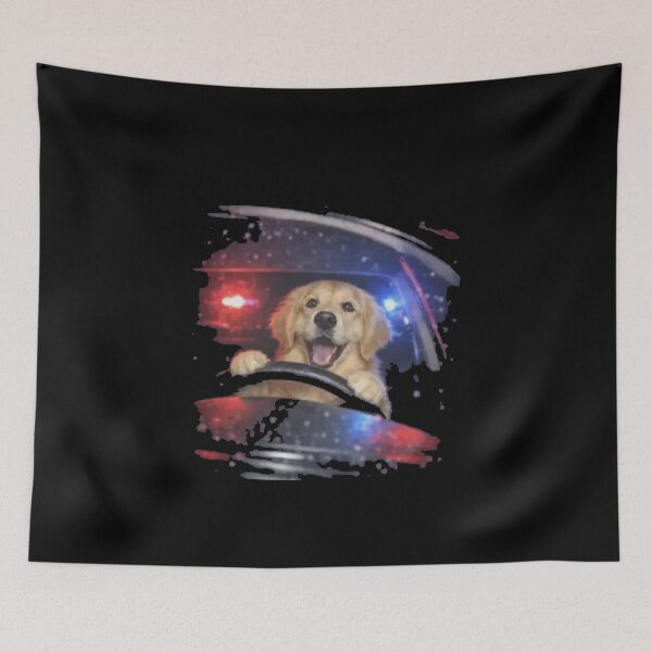 Item preview, Funny Golden Retriever Driving  designed and sold by Gbriel3.
