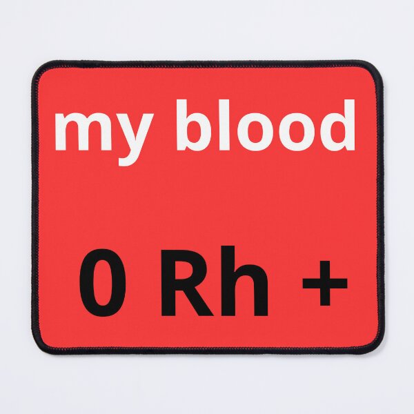 Item preview, blood 0 Rh + designed and sold by adamoliv.