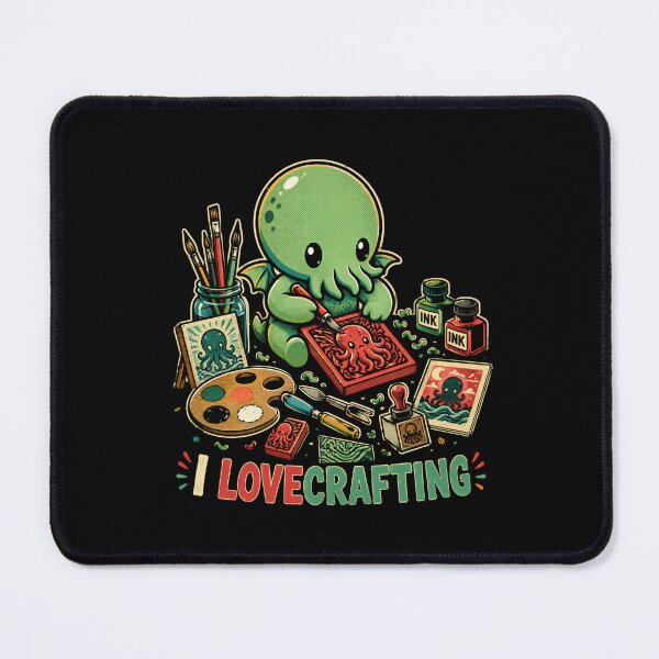 Item preview, Lovecraft Cthulhu – I Love Crafting Art Studio designed and sold by Fenay Designs.