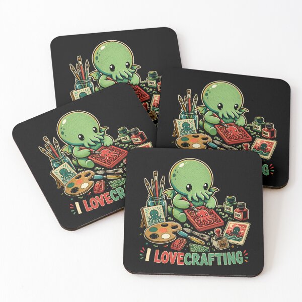 Item preview, Lovecraft Cthulhu – I Love Crafting Art Studio designed and sold by Fenay Designs.