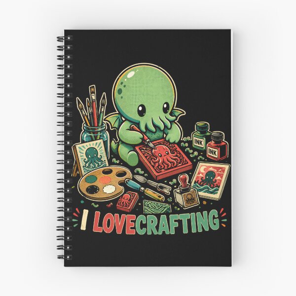 Item preview, Lovecraft Cthulhu – I Love Crafting Art Studio designed and sold by Fenay Designs.