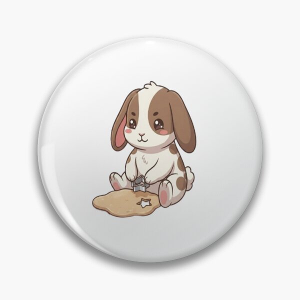 Item preview, Cute Bunny Baking Star Cookies designed and sold by Ella_Sketch.