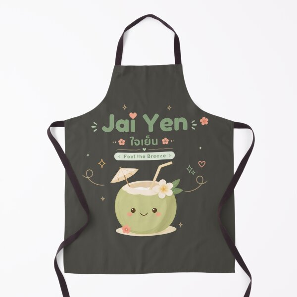 Item preview, Jai Yen | Jai Yen | Feel the Breeze – Cute Thai Coconut Soft Life Design | Soft Thailand™ designed and sold by CosmicQuietStudio.