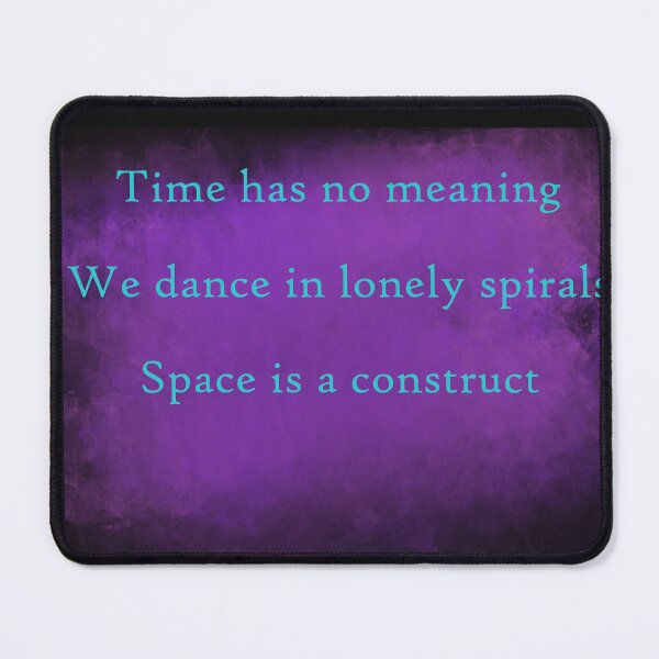 Item preview, Space-Time-Dance Haiku designed and sold by CiceroandTitus.