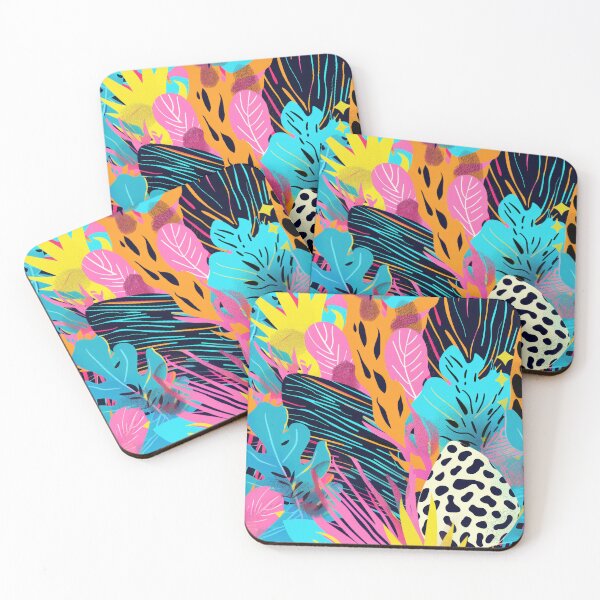 Item preview, Tropical Leaves and Leopard Print designed and sold by Soft Oddity.