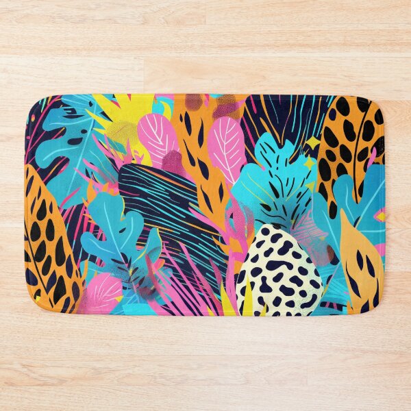 Item preview, Tropical Leaves and Leopard Print designed and sold by Soft Oddity.