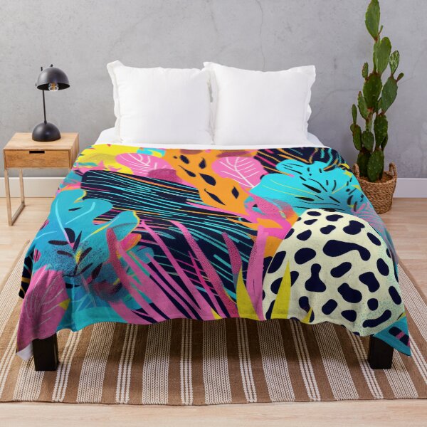 Item preview, Tropical Leaves and Leopard Print designed and sold by Soft Oddity.