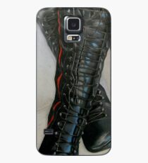 Knee High Combat Boots Case/Skin for Samsung Galaxy