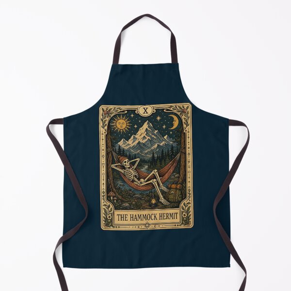 Item preview, Hammock Hermit Tarot Inspired Camping Adventure Art designed and sold by merchxwear.