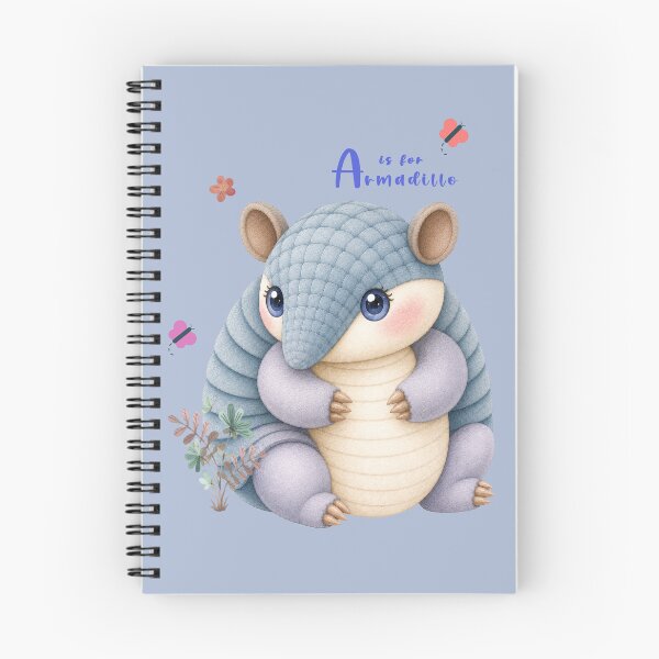 Item preview, Letter A is for Armadillo – Cute Animal ABC Alphabet Learning Design for Toddlers & Kindergarten | Preschool Shirts designed and sold by SassiBermark.