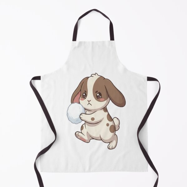 Item preview, Cute Bunny Throwing A Snowball designed and sold by Ella_Sketch.