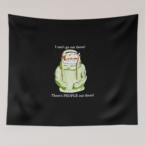 Item preview, Introvert Can't Go Out designed and sold by ForestVisTales.