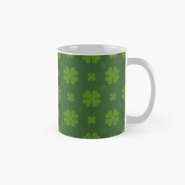 Item preview, Lucky Four Leaf Clover Seamless Pattern Green designed and sold by Wawa5656.