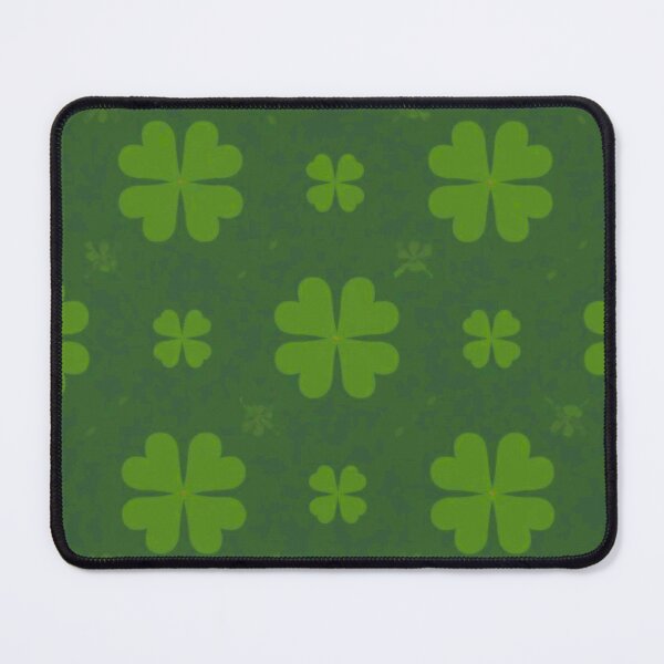 Item preview, Lucky Four Leaf Clover Seamless Pattern Green designed and sold by Wawa5656.