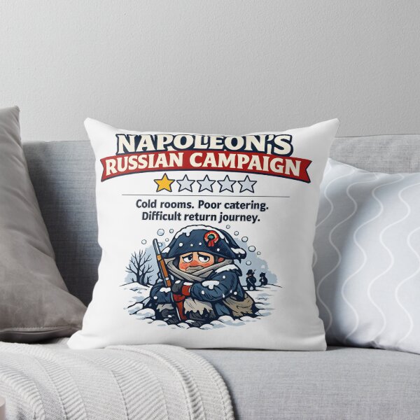 Item preview, Funny History Tshirt: Napoleon’s Russian Campaign 1-Star Review designed and sold by Historim.
