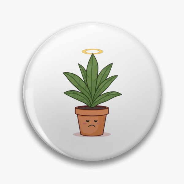 Item preview, Sad Houseplant Angel Halo Funny Plant Mom designed and sold by ByKayaPrints.