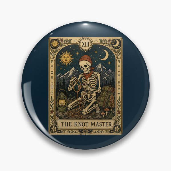 Item preview, Outdoor Survival Knots Wilderness Tarot Art designed and sold by merchxwear.