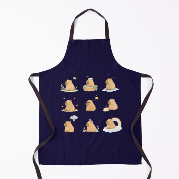 Item preview, Unbothered Capybara – Calm Through the Chaos designed and sold by ManggaeJM.