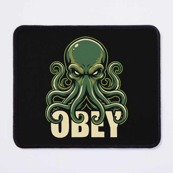 Item preview, Lovecraft Cthulhu – OBEY Tentacle Poster designed and sold by Fenay Designs.
