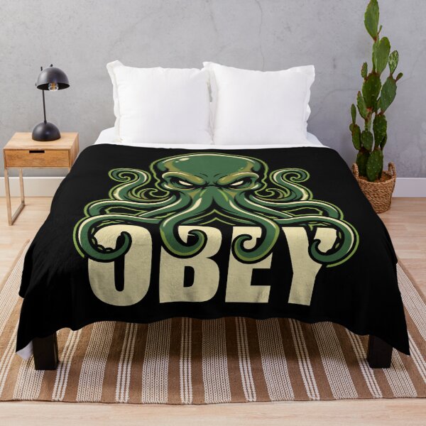 Item preview, Lovecraft Cthulhu – OBEY Tentacle Poster designed and sold by Fenay Designs.