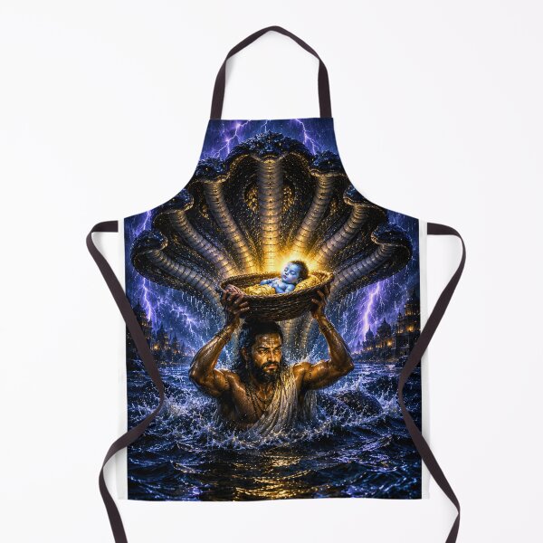 Item preview, Epic Krishna Series: The Divine Midnight – Krishna Janmashtami Crossing designed and sold by Homyar.