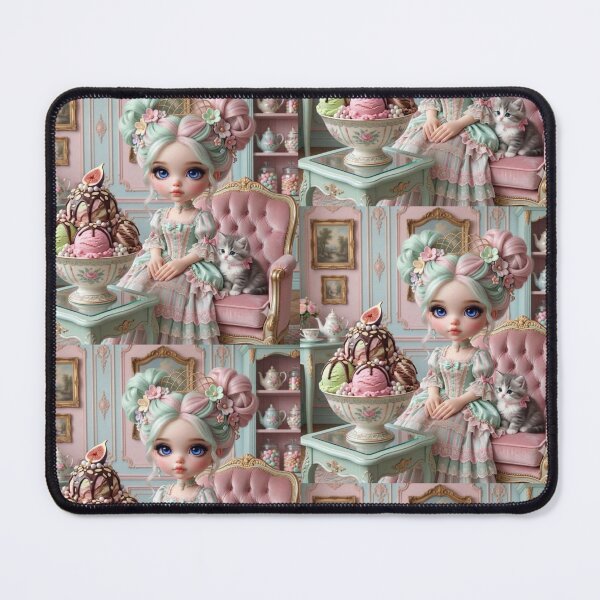 Item preview, Sweet Pastel Dream with Doll and Kitten. designed and sold by JoyNest = "The nest of joy".