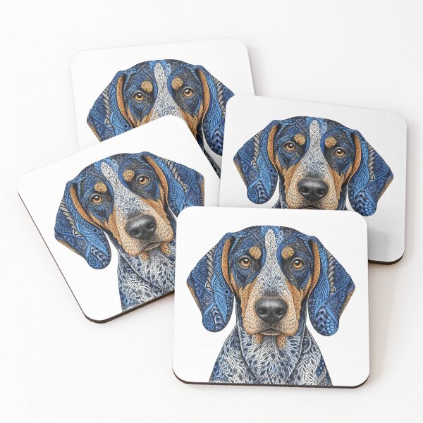 Item preview, Bluetick Coonhound designed and sold by PaintedbyCarol.