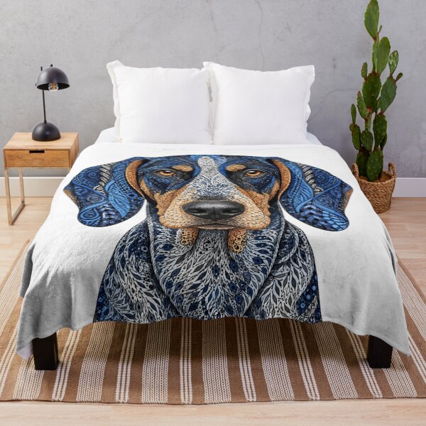 Item preview, Bluetick Coonhound designed and sold by PaintedbyCarol.