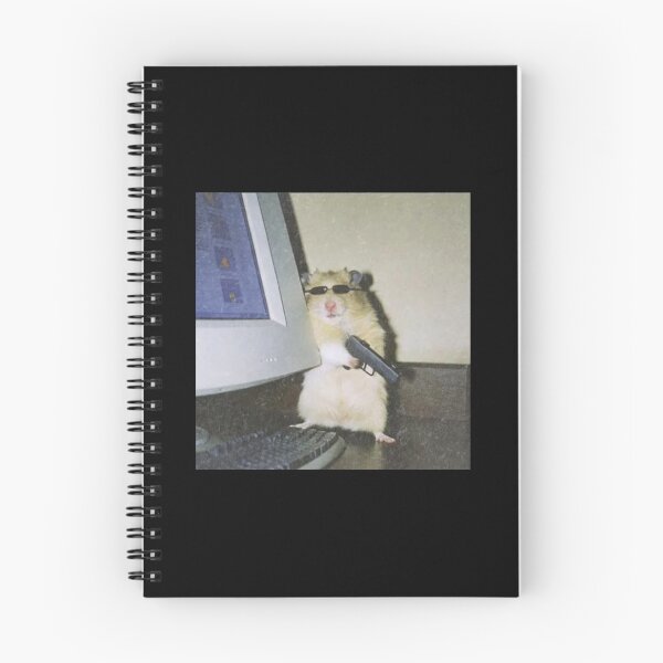 Item preview, Funny Hacker Hamster Meme | Cool Hamster with Sunglasses holding a gun designed and sold by Gbriel3.