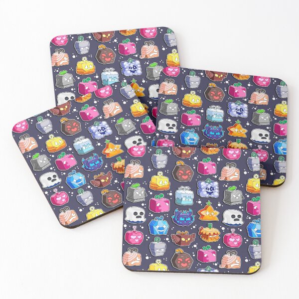 Item preview, Blox Fruits Roblox Seamless Pattern  designed and sold by Kubala Designs.