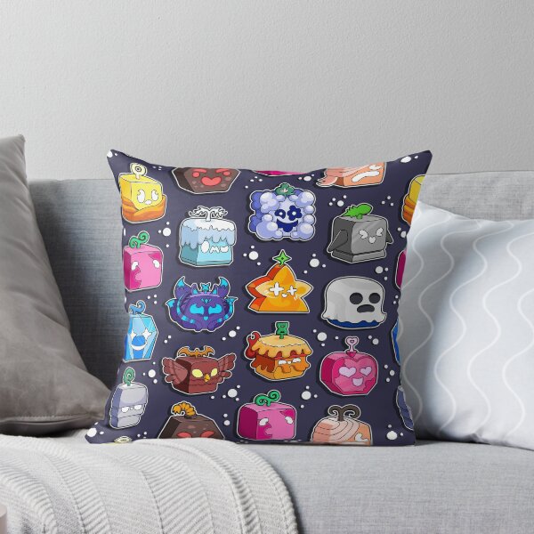 Item preview, Blox Fruits Roblox Seamless Pattern  designed and sold by Kubala Designs.