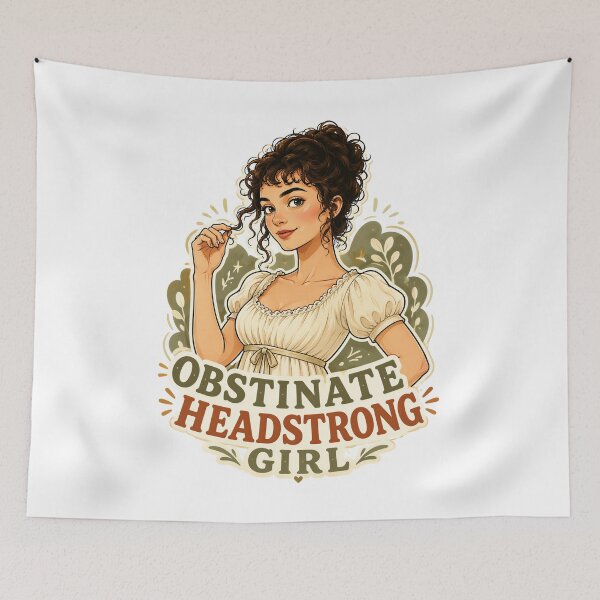 Item preview, Pride and Prejudice – Obstinate Headstrong Girl designed and sold by Fenay Designs.